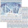 Kép 9/12 - Scrapbook papír 30x30 cm -  "Téli mesék" 10féle/cs