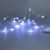 Kép 2/2 - Ledfüzér, 1 méter 10 led  hideg fényű