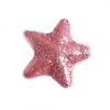 Kép 1/2 - Glitteres csillag, 3,5cm - Sötétrózsaszín