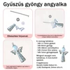 Kép 2/2 - Készítsd magad egységcsomag - Gyűszűszoknyás gyöngy angyalkák