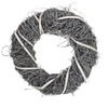 Kép 1/2 - Tekert koszorú szürke 30cm