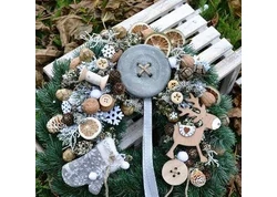 Karácsonyi dekorációs alapanyagok