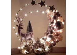 Karika alap fémből, fából