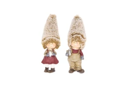 Karácsonyi poliresin figurák