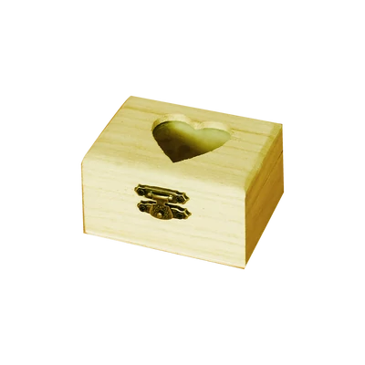 Minidoboz, szívbetéttel