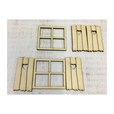 Tündérablak kocka, palettával 2szett/csomag