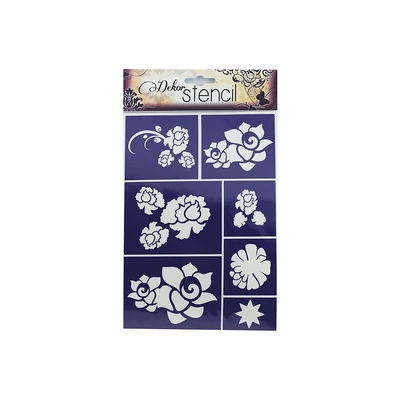 Öntapadó stencil minta A5, M11 Öntapadó stencil minta A5, M11