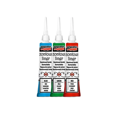 Kontúrozó festékek, 20ml