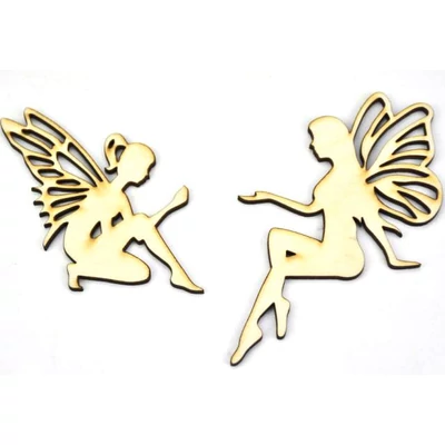 Natúr fa - Áttört szárnyú tündér szett 2db/csomag