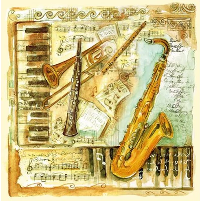 Szalvéta - Hangszerek