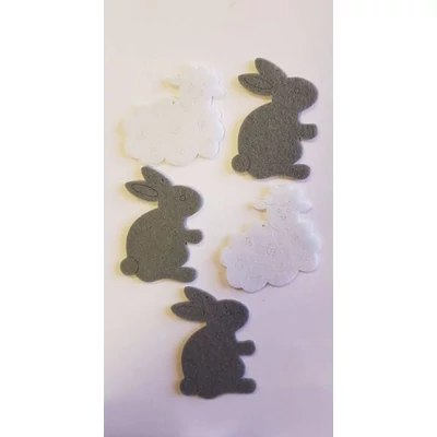 Filc nyuszi+bárány Filc nyuszi+bárány