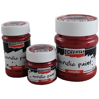 Hobbi metál akrilfesték 20 ml 