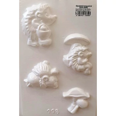 Gipszkiöntő - Sünik