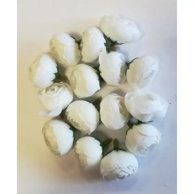 Boglárka fej kicsi, fehér 1 db Boglárka fej kicsi, fehér 1 db