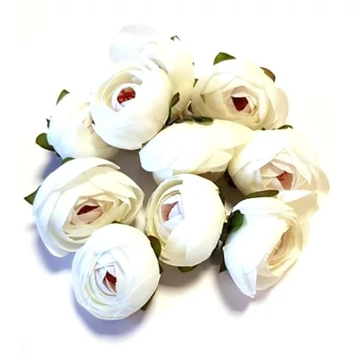 Boglárka fej fehér 1 db Boglárka fej fehér 1 db