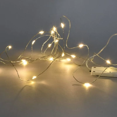 Ledfüzér, 2 méter, 20 led  meleg fényű Ledfüzér, 2 méter, 20 led  meleg fényű