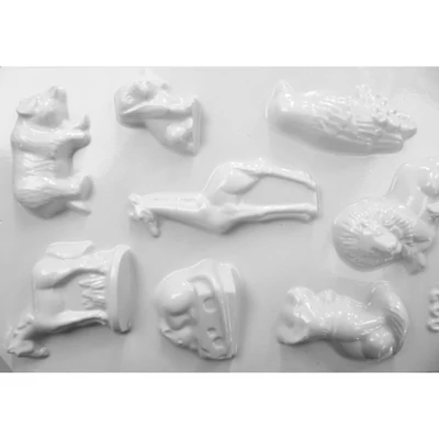 Gipszkiöntő - Állatok, oroszlános