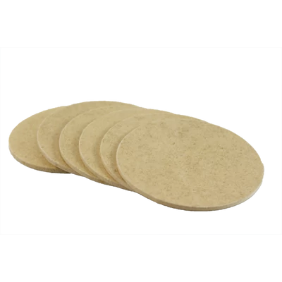 Fa poháralátét, kerek, 10 x 0,5 cm, 6 darabos szett  Fa poháralátét, kerek, 10 x 0,5 cm, 6 darabos szett