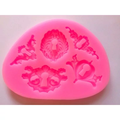 Szilikon nyomóforma - kulcslyukak