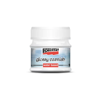 Fényes lakk, vízbázisú 50 ml Fényes lakk, vízbázisú 50 ml