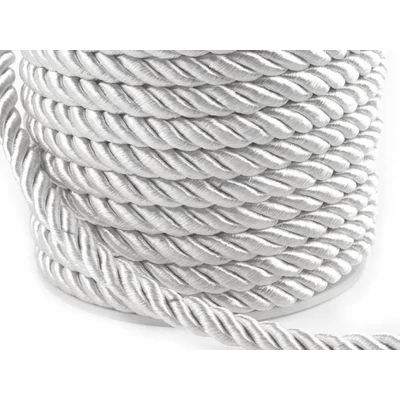 Sodrott zsinór 5mm - gyöngyház - 1m Sodrott zsinór 5mm - gyöngyház - 1m