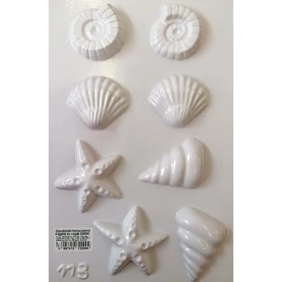 Gipszkiöntő - Kagylók és csigák