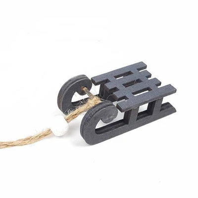 Szánkó kicsi 5cm - szürke