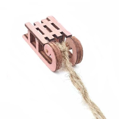 Szánkó kicsi 5cm - mályva