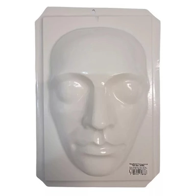 Gipszkiöntő -felnőtt arc maszk, férfi