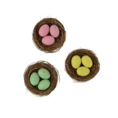 Fészek tojással, 1db