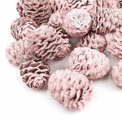 Mini toboz Meridiánum, rózsaszín - 5db/cs