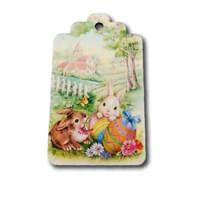 Húsvéti nyuszi fa biléta