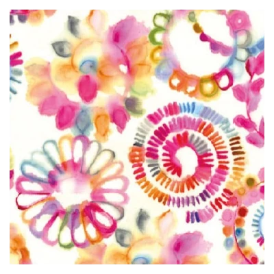 Koktél szalvéta - Batikolt minták