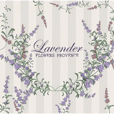 Szalvéta - Levendula