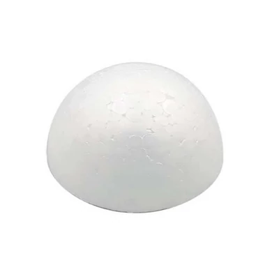 Polisztirol félgömb 5,7cm Polisztirol félgömb 5,7cm