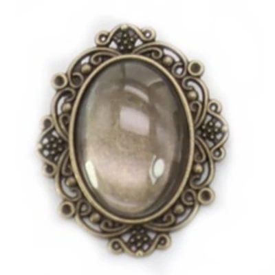 Medál alap - Ovális antik