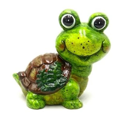 Kerámia teknős figura 11,7cm