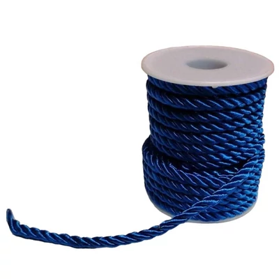 Sodrott zsinór 5mm - sötétkék - 1m Sodrott zsinór 5mm - sötétkék - 1m