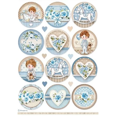 Rizspapír A4 -Baby boy Rizspapír A4 -Baby boy