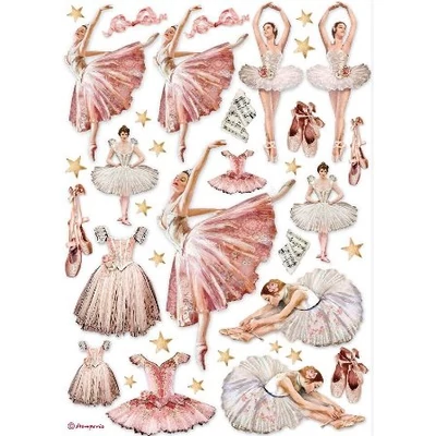 Rizspapír A4 -Balerínák Rizspapír A4 -Balerínák