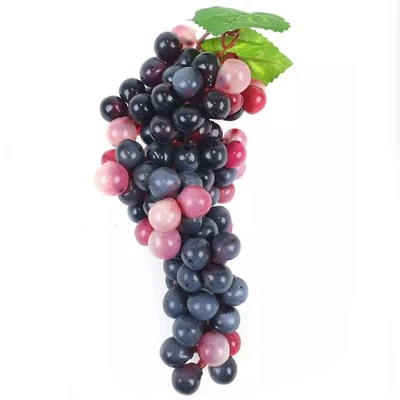 Szőlő dekoráció, aprószemű, 16 cm - lila Szőlő dekoráció, aprószemű, 16 cm - lila