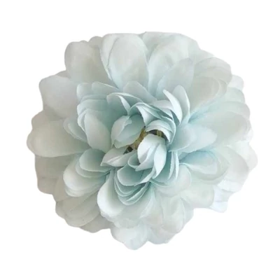 Kicsi dália virágfej - Jégkék