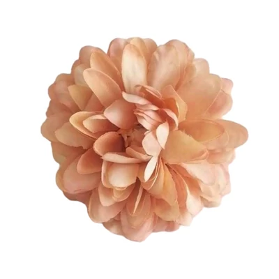 Kicsi dália virágfej - Sötét barack