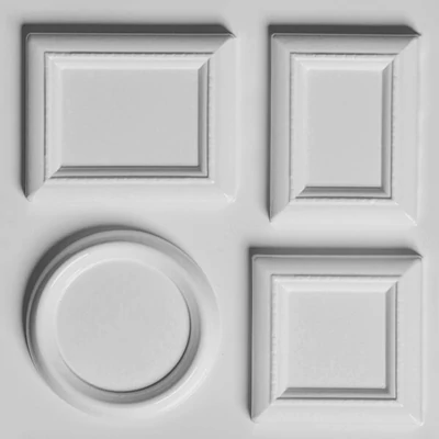Gipszkiöntő -  Képkeret, négy darabos 	