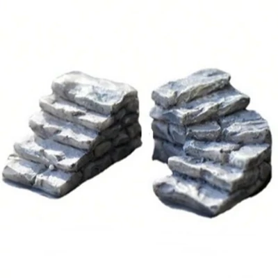 Mini kőlépcső egyenes/fordulós - 1db