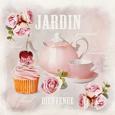 Szalvéta - Tea idő