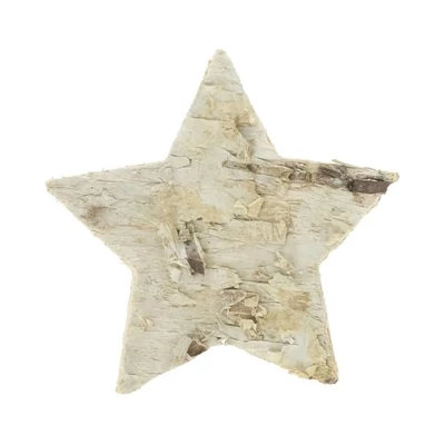 Fakéreg csillag, natúr 2,5cm Fakéreg csillag, natúr 2,5cm