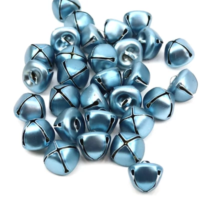 Gömbcsengő metál kék 2cm - 1db