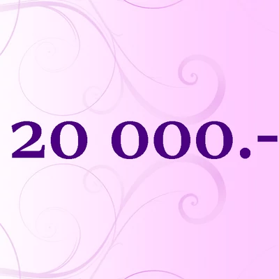 Online ajándékutalvány - 20.000.- Forint