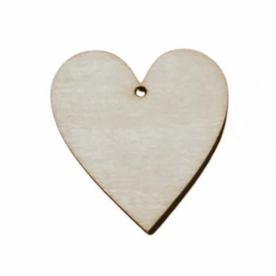 Fafigura - Szív 5cm